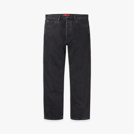 Supreme Regular Jean Washed Black (FW23) - SOLE SERIOUSS (1)