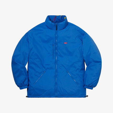 Supreme Reversible Puffy Jacket 'Watches' Blue (FW20) - SOLE SERIOUSS (2)