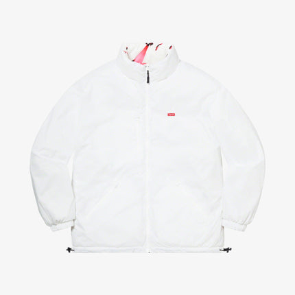 Supreme Reversible Puffy Jacket 'Watches' White (FW20) - SOLE SERIOUSS (2)