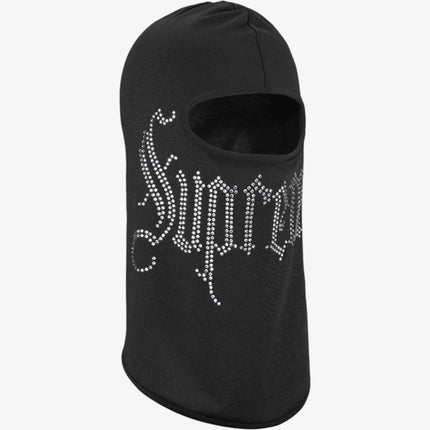 Supreme Rhinestone Balaclava Black (FW24) - SOLE SERIOUSS (1)