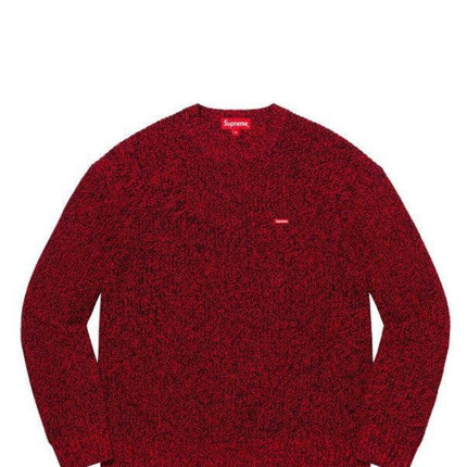 Supreme Rib Knit Sweater 'Melange' Red FW21 - SOLE SERIOUSS (1)
