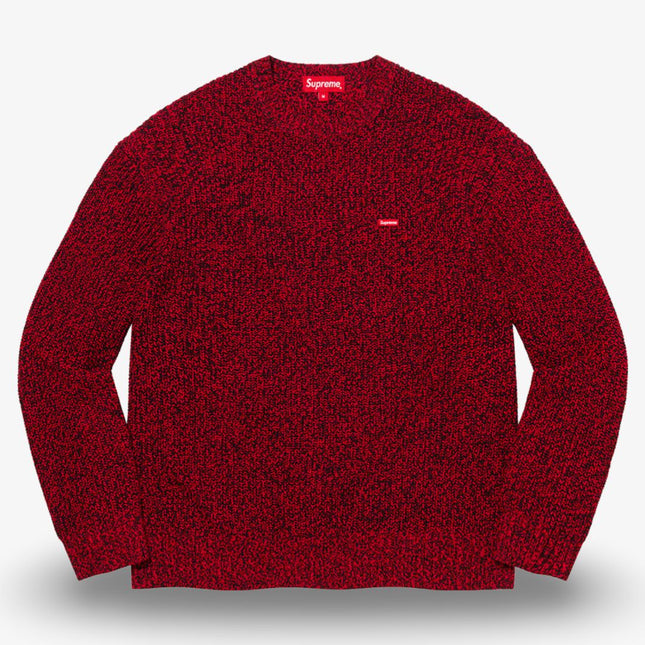 Supreme Rib Knit Sweater 'Melange' Red (FW21) - SOLE SERIOUSS (1)