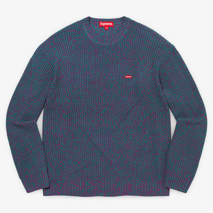 Supreme Rib Knit Sweater 'Melange' Teal (FW21) - SOLE SERIOUSS (1)