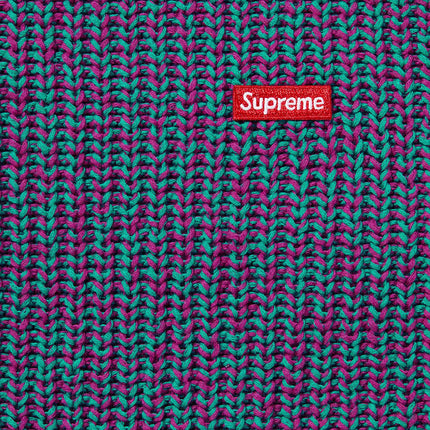 Supreme Rib Knit Sweater 'Melange' Teal (FW21) - SOLE SERIOUSS (2)