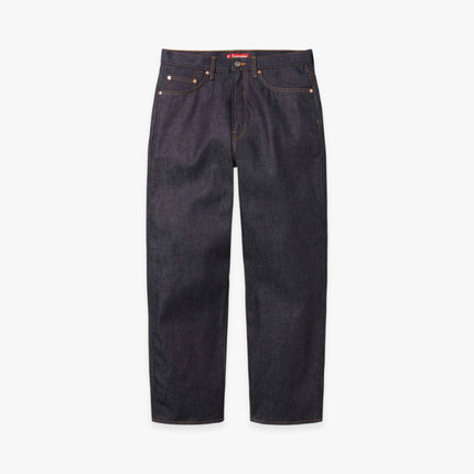 Supreme Rigid Baggy Selvedge Jean Rigid Indigo (FW23) - SOLE SERIOUSS (1)