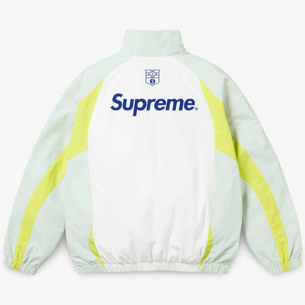 Supreme 'S Logo' Track Jacket Light Mint (FW24) - SOLE SERIOUSS (2)