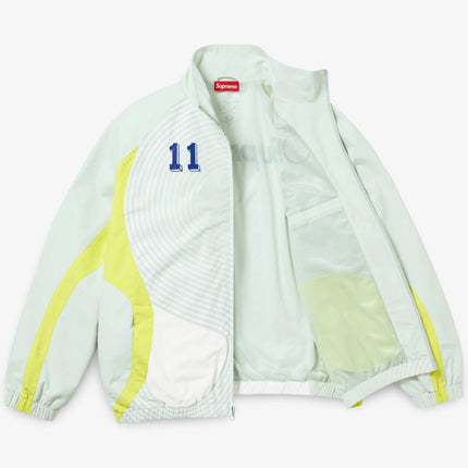 Supreme 'S Logo' Track Jacket Light Mint (FW24) - SOLE SERIOUSS (3)