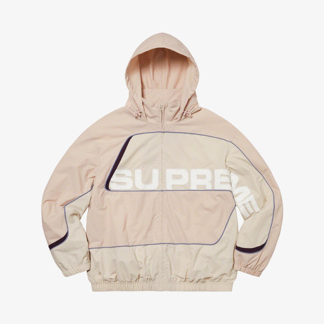 Supreme S Paneled Track Jacket Dusty Pink (FW21) - SOLE SERIOUSS (1)