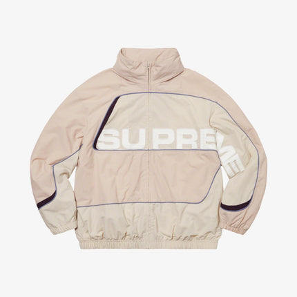 Supreme S Paneled Track Jacket Dusty Pink (FW21) - SOLE SERIOUSS (2)