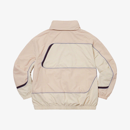 Supreme S Paneled Track Jacket Dusty Pink (FW21) - SOLE SERIOUSS (3)