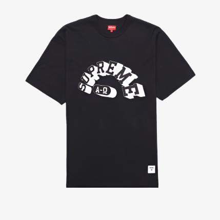 Supreme S/S Top 'Alpha Omega' Black (FW21) - SOLE SERIOUSS (1)