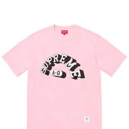 Supreme S/S Top 'Alpha Omega' Dusty Pink FW21 - SOLE SERIOUSS (1)