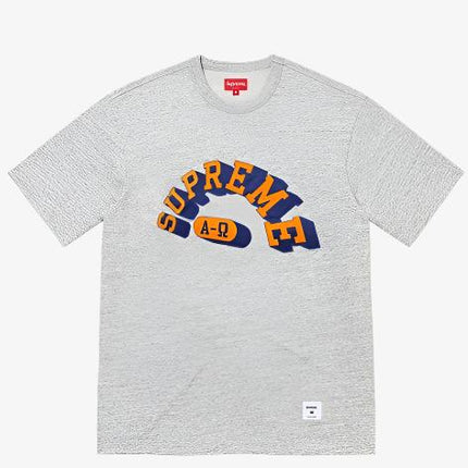 Supreme S/S Top 'Alpha Omega' Heather Grey (FW21) - SOLE SERIOUSS (1)