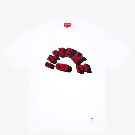 Supreme S/S Top 'Alpha Omega' White (FW21) - SOLE SERIOUSS (1)