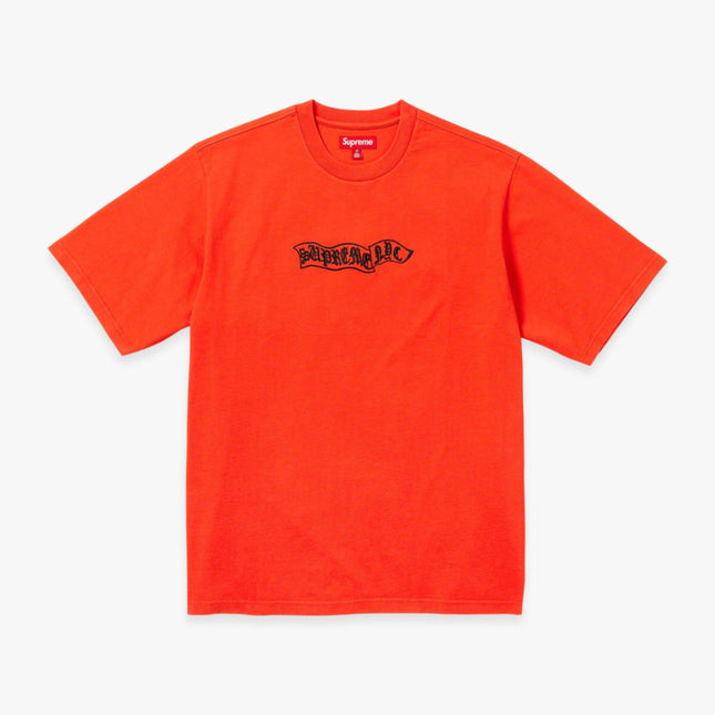 Supreme S/S Top 'Banner' Orange (FW23) - SOLE SERIOUSS (1)