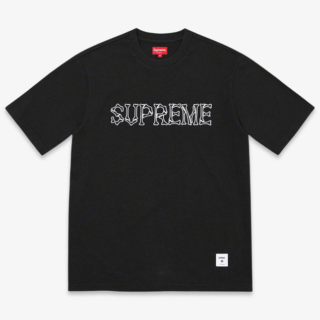 Supreme S/S Top 'Bones' Black (FW22) - SOLE SERIOUSS (1)