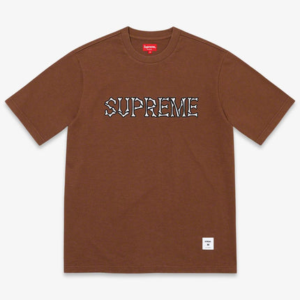 Supreme S/S Top 'Bones' Brown (FW22) - SOLE SERIOUSS (1)