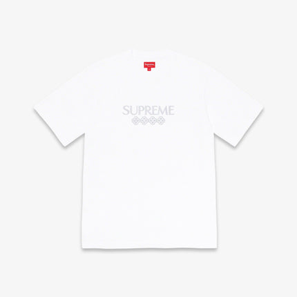 Supreme S/S Top 'Glitter' White (FW21) - SOLE SERIOUSS (1)