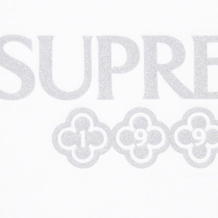 Supreme S/S Top 'Glitter' White (FW21) - SOLE SERIOUSS (2)