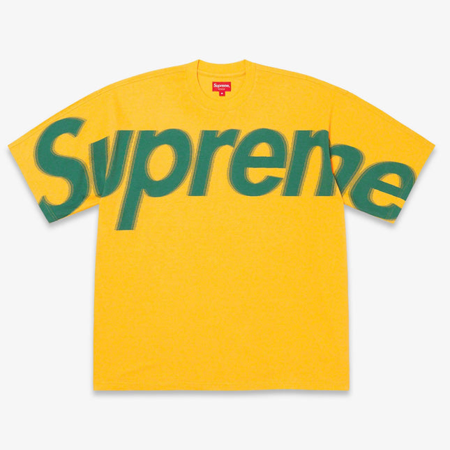 Supreme S/S Top 'Intarsia' Dark Yellow (FW22) - SOLE SERIOUSS (1)