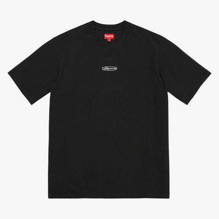 Supreme S/S Top 'Oval Logo' Black (SS23) - SOLE SERIOUSS (1)