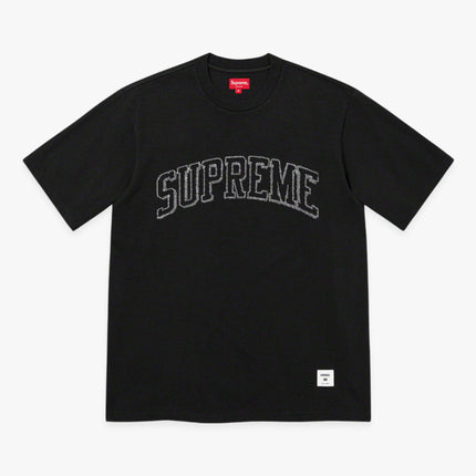 Supreme S/S Top 'Sketch Embroidered' Black (SS23) - SOLE SERIOUSS (1)