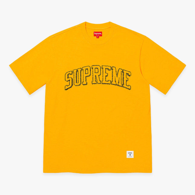 Supreme S/S Top 'Sketch Embroidered' Yellow (SS23) - SOLE SERIOUSS (1)