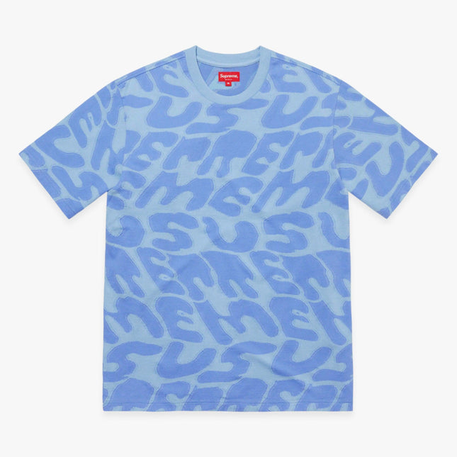 Supreme S/S Top 'Stacked Intarsia' Light Blue (SS23) - SOLE SERIOUSS (1)