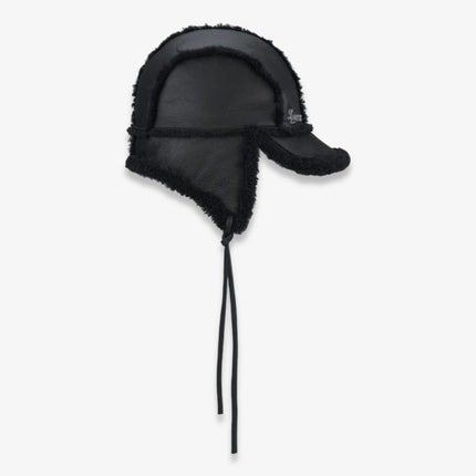Supreme Shearling Lined Earflap Cap Black (FW25) | SOLE SERIOUSS [3]