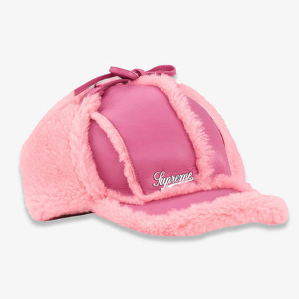 Supreme Shearling Lined Earflap Cap Pink (FW25) | SOLE SERIOUSS [1]