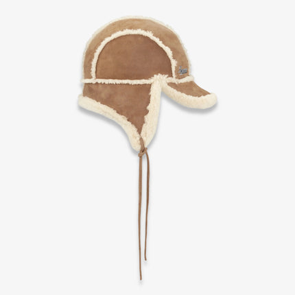 Supreme Shearling Lined Earflap Cap Tan (FW25) | SOLE SERIOUSS [3]