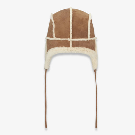 Supreme Shearling Lined Earflap Cap Tan (FW25) | SOLE SERIOUSS [4]