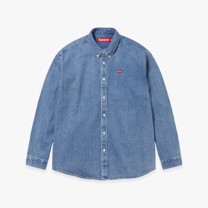 Supreme Shirt 'Small Box' Denim (FW23) - SOLE SERIOUSS (1)