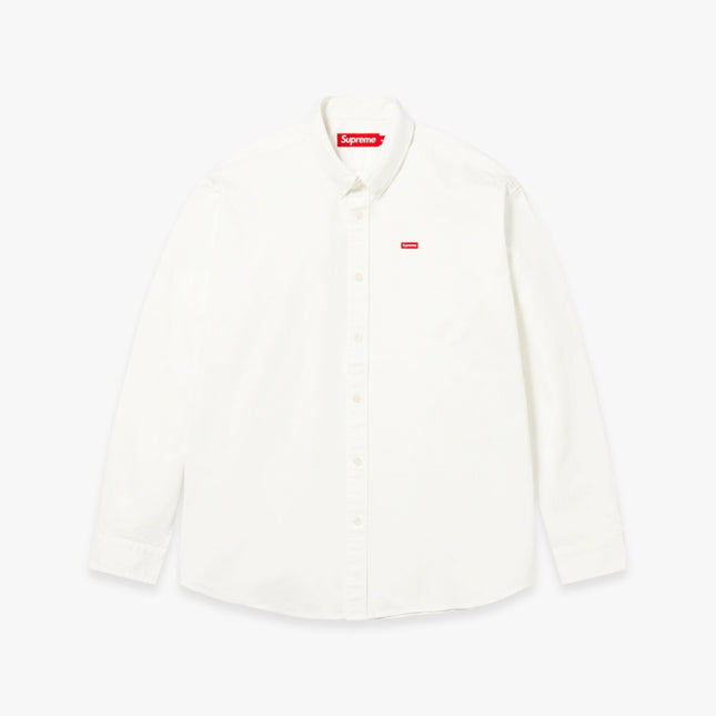 Supreme Shirt 'Small Box' White (FW23) - SOLE SERIOUSS (1)