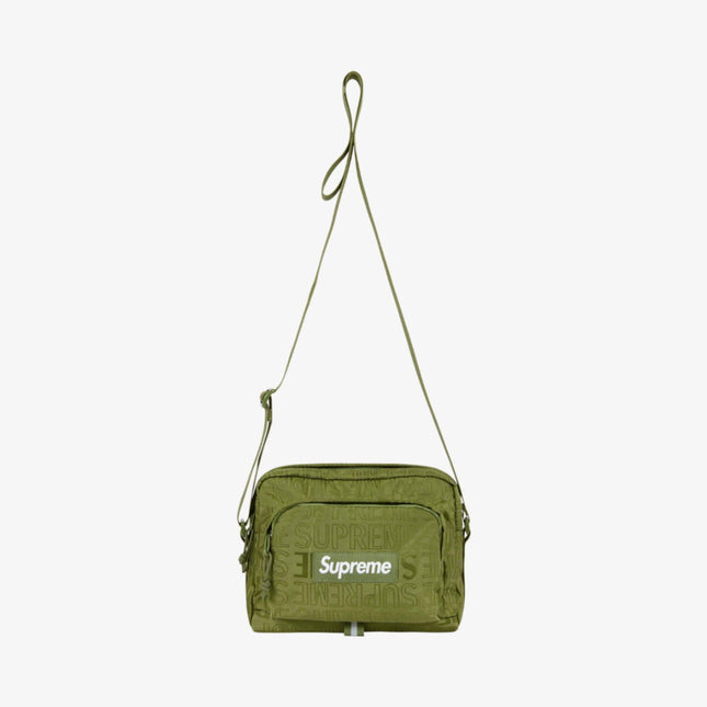 Supreme Shoulder Bag Olive (SS19) - SOLE SERIOUSS (1)