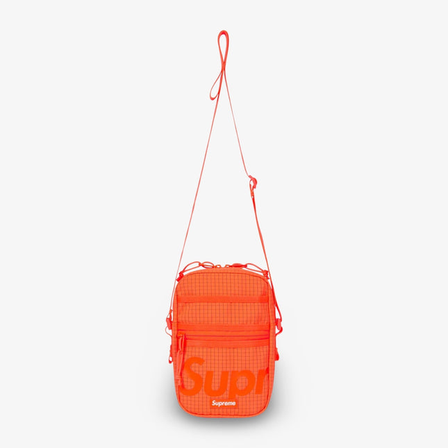 Supreme Shoulder Side Bag '3M Reflective Grid' Orange SS24 - SOLE SERIOUSS (1)