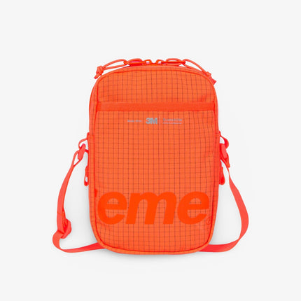 Supreme Shoulder Side Bag '3M Reflective Grid' Orange SS24 - SOLE SERIOUSS (3)