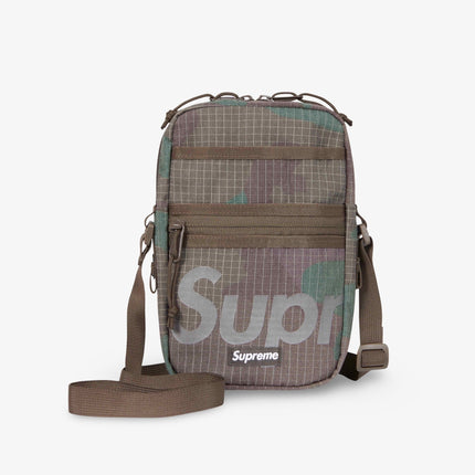 Supreme Shoulder Side Bag '3M Reflective Grid' Woodland Camo (SS24) - SOLE SERIOUSS (2)