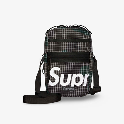 Supreme Shoulder Side Bag '3M Reflective Grid' Woodland Camo (SS24) - SOLE SERIOUSS (4)