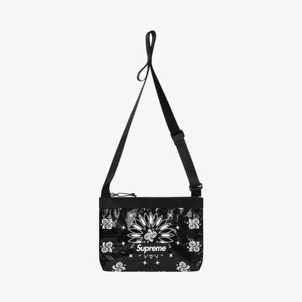 Supreme Side Bag 'Bandana Tarp' Black (SS21) - SOLE SERIOUSS (1)