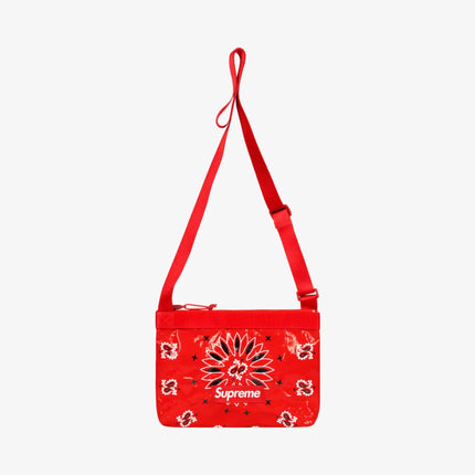 Supreme Side Bag 'Bandana Tarp' Red (SS21) - SOLE SERIOUSS (1)