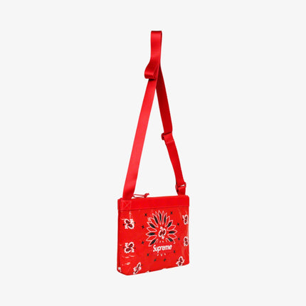 Supreme Side Bag 'Bandana Tarp' Red (SS21) - SOLE SERIOUSS (2)