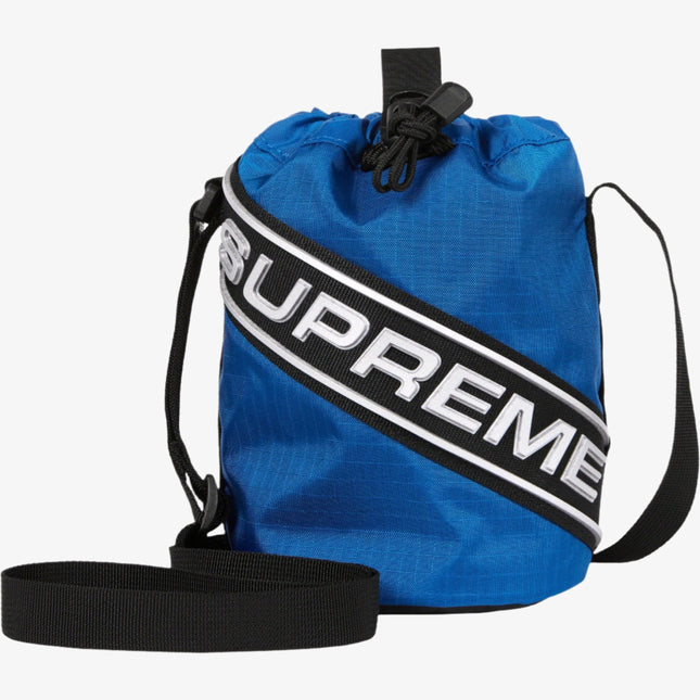 Supreme Small Cinch Pouch Blue (FW23) - SOLE SERIOUSS (1)