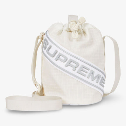 Supreme Small Cinch Pouch White (FW23) - SOLE SERIOUSS (1)