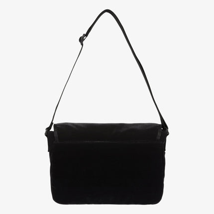 Supreme Small Velvet Messenger Bag Black (FW25) | SOLE SERIOUSS [3]