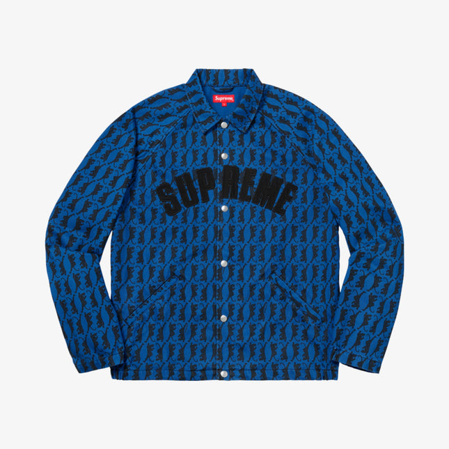 Supreme Snap Front Twill Jacket Panther (FW18) - SOLE SERIOUSS (1)