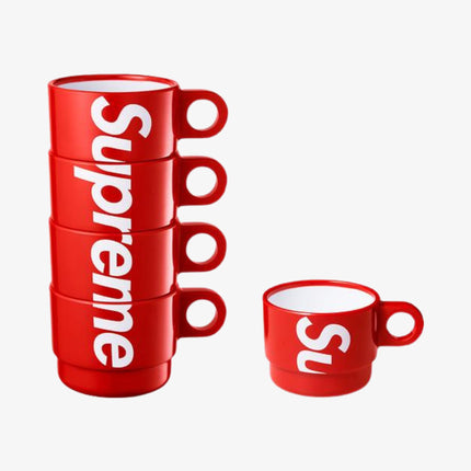 Supreme Stacking Cups (Set of 4) Red SS18 - SOLE SERIOUSS (2)