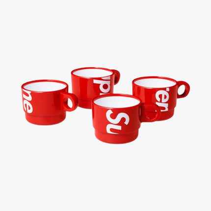 Supreme Stacking Cups (Set of 4) Red SS18 - SOLE SERIOUSS (3)