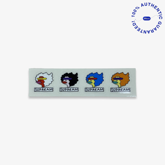 Supreme Sticker '4 Supream Gonz Head Strip' Multicolor (FW17) | SOLE SERIOUSS [1]