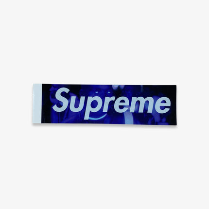 Supreme Sticker 'Box Logo Belly America Eats Its Young' Blue (FW21) | SOLE SERIOUSS [1]